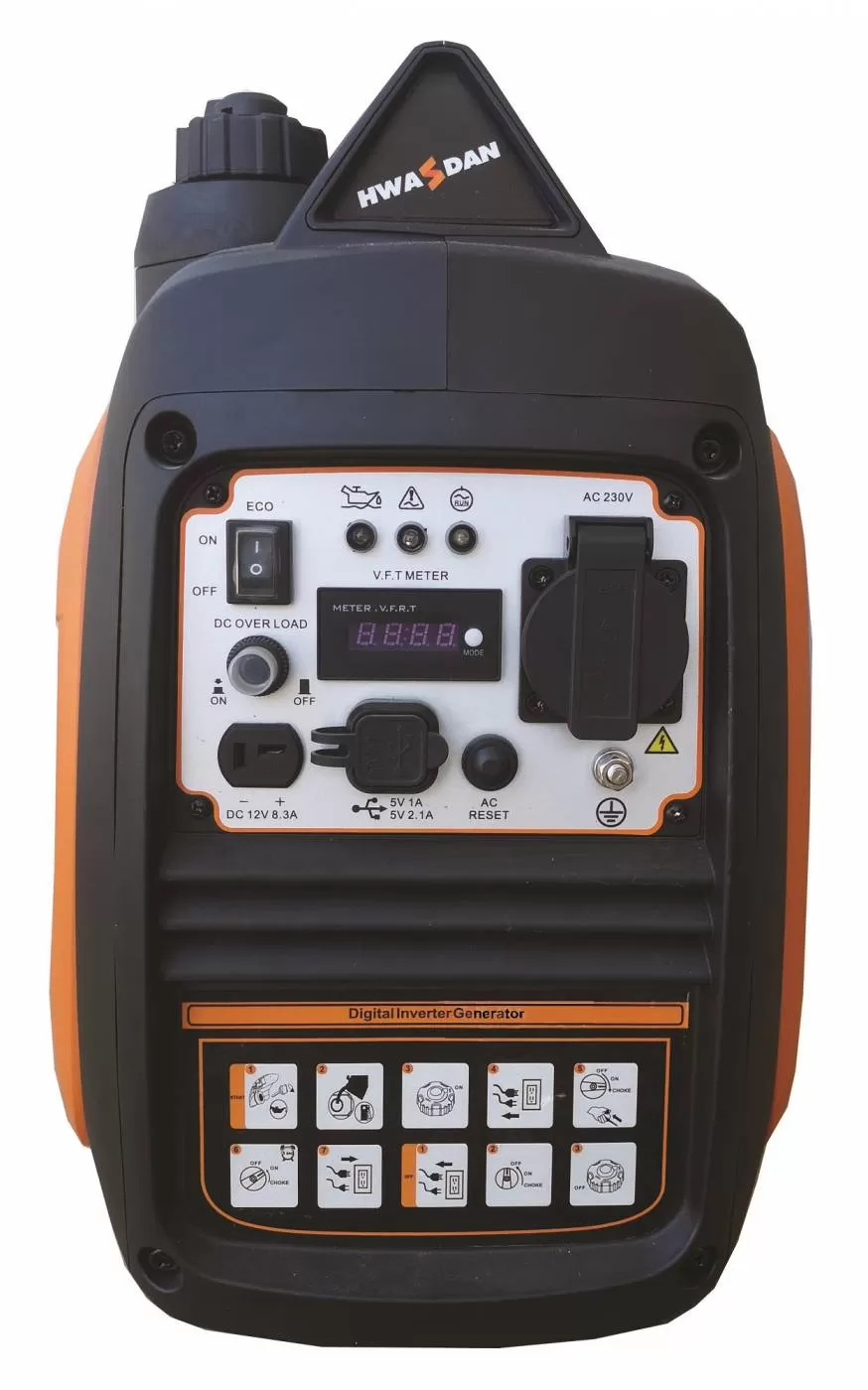 HWASDAN H2250is Φορητή Γεννήτρια Βενζίνης 2.5Kva Inverter Αθόρυβη