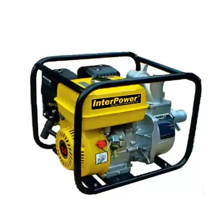 INTERPOWER Τετράχρονο Αντλητικό Συγκρότημα Βενζίνης 6.5Hp Αυτόματης Αναρρόφησης 2" X 2"