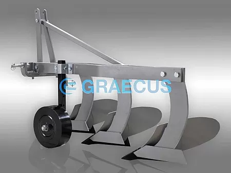 GRAECUS TRA10 Αλέτρι Τρίϋνο 10″ Με Ρόδα