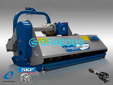 GRAECUS MKP145 Συρόμενος καταστροφέας μεσαίου τύπου 145cm με μηχανική μετατόπιση