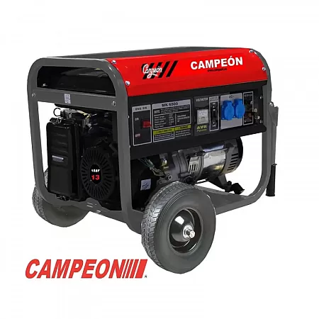 CAMPEON MK6500 Γεννήτρια Βενζίνης Μονοφασική 5.5Kva Με Σταθεροποιητή Τάσης AVR