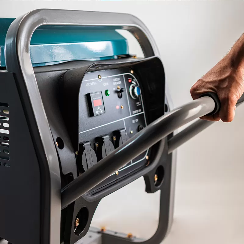 BORMANN BGB9000 Μονοφασική Γεννήτρια Πετρελαίου 5.0KW Με Μίζα, Μπαταρία Και Σταθεροποιητή Τάσης AVR