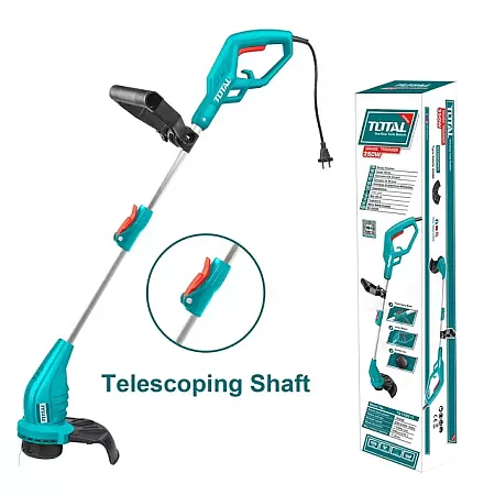 TOTAL TG103512 Ηλεκτρικό Χορτοκοπτικό Μεσινέζας 350W Με Τηλεσκοπικό Άξονα
