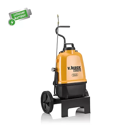 VOLPI V-BLACK E-PRO 16 TROLLEY Ψεκαστήρας Τροχήλατος Μπαταρίας 16 Λίτρων Με Μπαταρία Λιθίου