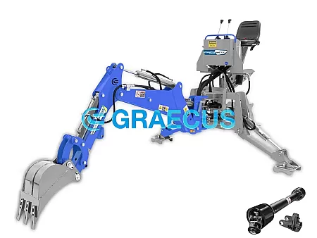 GRAECUS HADES TA250 Τσαπάκι Για Τρακτέρ