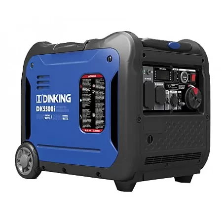 DINKING 5500i Γεννήτρια Βενζίνης Inverter 6.9Kva Αθόρυβη Χαμηλής Κατανάλωσης Με Μίζα Και Μπαταρία