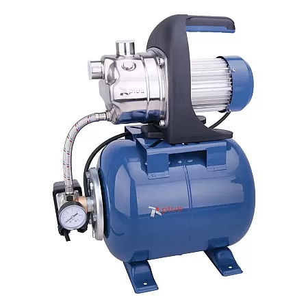 PLUS BOOST INOX 10  Αυτόματο Πιεστικό Νερού Με Οριζόντιο Δοχείο 20Lit Και Ανοξείδωτη Αντλία 1,0 HP