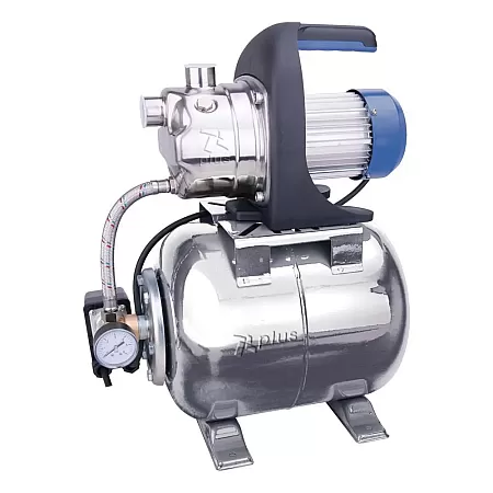 PLUS BOOST SUPER 13 INOX Αυτόματο Πιεστικό Νερού Με Ανοξείδωτο Οριζόντιο Δοχείο 20Lit Και Ανοξείδωτη Αντλία 1,36 HP