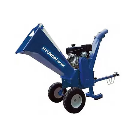 HYUNDAI HS 100E Βενζινοκίνητος Θρυμματιστής Κλαδιών 15.0 Hp Με Μίζα Και Κοτσαδόρο