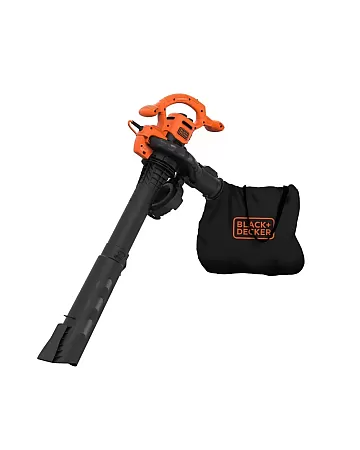 BLACK+DECKER BEBLV260-QS Ηλεκτρικός Φυσητήρας - Αναρροφητήρας Φύλλων 2600W