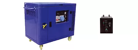 ZONGSHEN PB-PH-QB 6003ET Αθόρυβη Τριφασική Γεννήτρια Βενζίνης 6.5 KVA Με Μίζα, Μπαταρία Και Πίνακα Αυτοματισμού