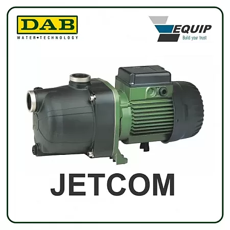 DAB JETCOT 132M Τριφασική Αντλία Νερού Επιφανείας 1,36 Hp Αυτόματης Αναρρόφησης Πλαστική