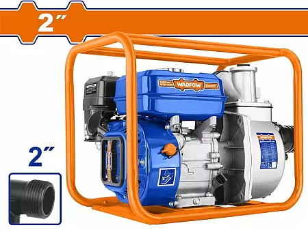 WADFOW WGW1A21 Αντλία Νερού Βενζινοκίνητη 2" X 2" Με Τετράχρονο Κινητήρα 7.0Hp
