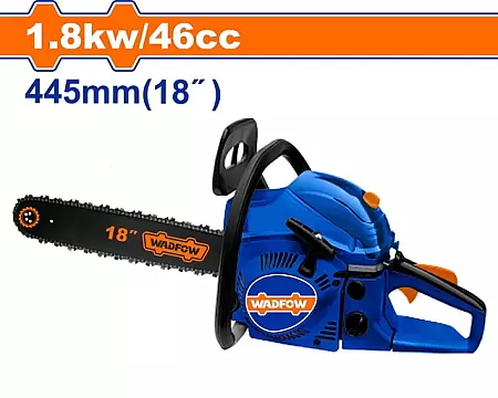 WADFOW WGC1552 Βενζινοκίνητο Αλυσοπρίονο 46cc / 2.5HP Με Λάμα 45cm