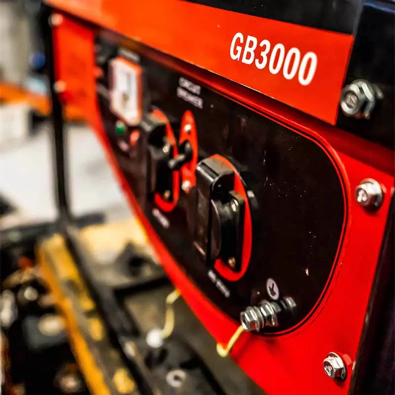 KUMATSUGEN GB3000 Μονοφασική Γεννήτρια Βενζίνης 3.5Kva Με Σταθεροποιητή Τάσης AVR