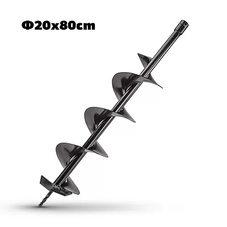 NAKAYAMA PD1200 Αρίδα Για Γεωτρύπανο Φ20x80cm Με Διπλή Ελίκωση