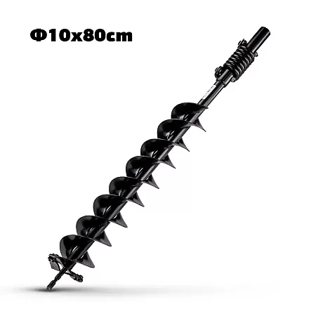 NAKAYAMA PD1090 Αρίδα Για Γεωτρύπανο Φ10x80cm Με Διπλή Ελίκωση Και Ελατήριο