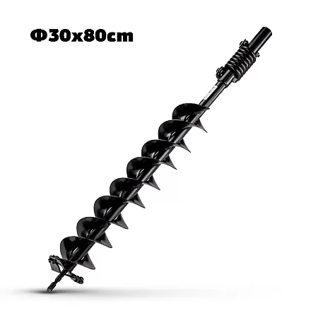 NAKAYAMA PD3090 Αρίδα Για Γεωτρύπανο Φ30x80cm Με Διπλή Ελίκωση Και Ελατήριο