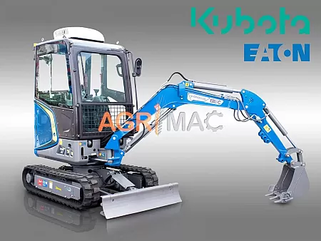 GRAECUS EB27C-PRO Μικρός Ερπυστριοφόρος Εκσκαφέας Diesel 2.7T Με Περιστροφή Στη Μπούμα Και Πλαϊνούς Μοχλούς Χειρισμού