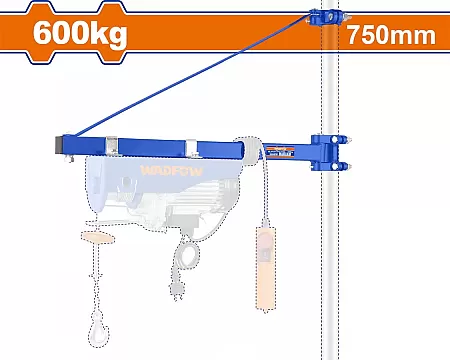 WADFOW WETS1A01 Βραχίονας Παλάγκου 750mm / 600Kg