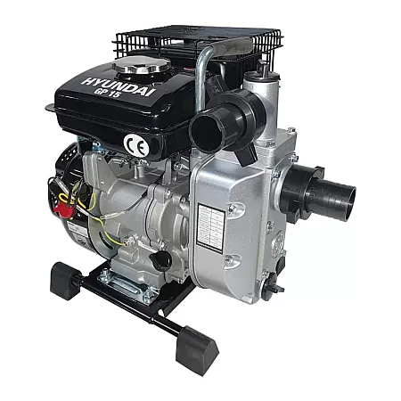 HYUNDAI GP15 Βενζινοκίνητη Αντλία Νερού Αυτόματης Αναρρόφησης 1½" Με Τετράχρονο Κινητήρα 2.5Hp