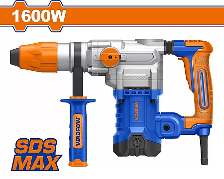 WADFOW WRH3D38 Πιστολέτο  Σκαπτικό - Περιστροφικό SDS-MAX 1600W - 10.0J