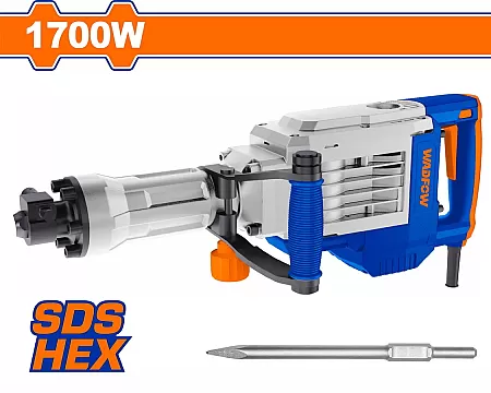 WADFOW WDB1D90 Σκαπτικό - Κατεδαφιστικό SDS-ΗΕΧ 1700W - 50.0J