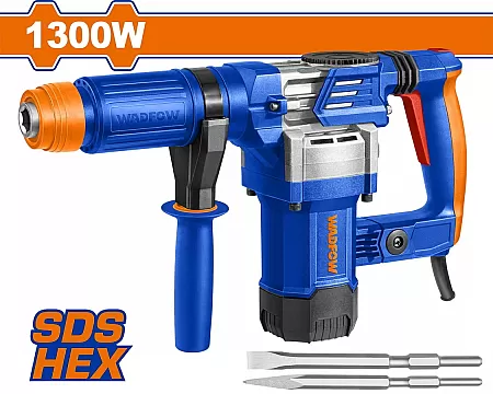 WADFOW WDB1D45 Σκαπτικό - Κατεδαφιστικό SDS-ΗΕΧ 1300W - 15.0J