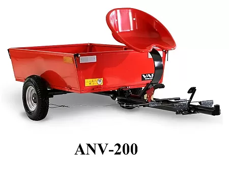 VARI anv-200 Trailer Me Κάθισμα Με Ποδόφρενο Προσαρμοζόμενο στο Vari Raptor Hydro