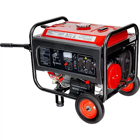 RAIDER RD-GG14 090112 Γεννήτρια Βενζίνης Τετράχρονη 3.0kW Με Μίζα Και Ρόδες