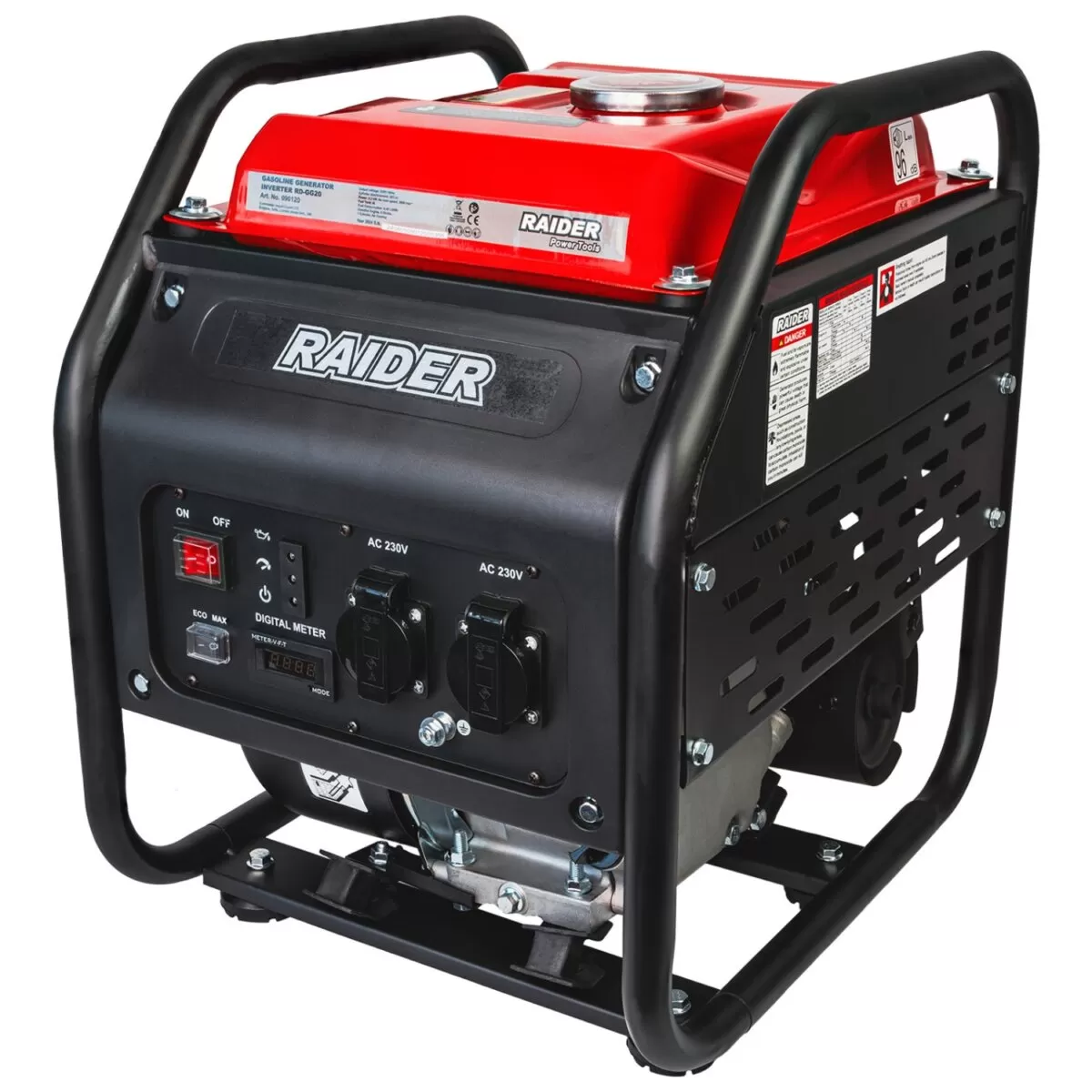 RAIDER RD-GG20 090120 Γεννήτρια Βενζίνης Τετράχρονη 4.2kW INVERTER
