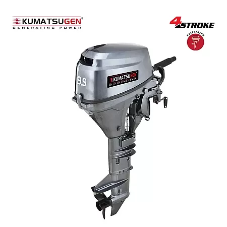 KUMATSUGEN GM6200 Εξωλέμβια Μηχανή 9.9Hp Τετράχρονη Υδρόψυκτη Με Προπέλα Φ210mm Μακρύλαιμη