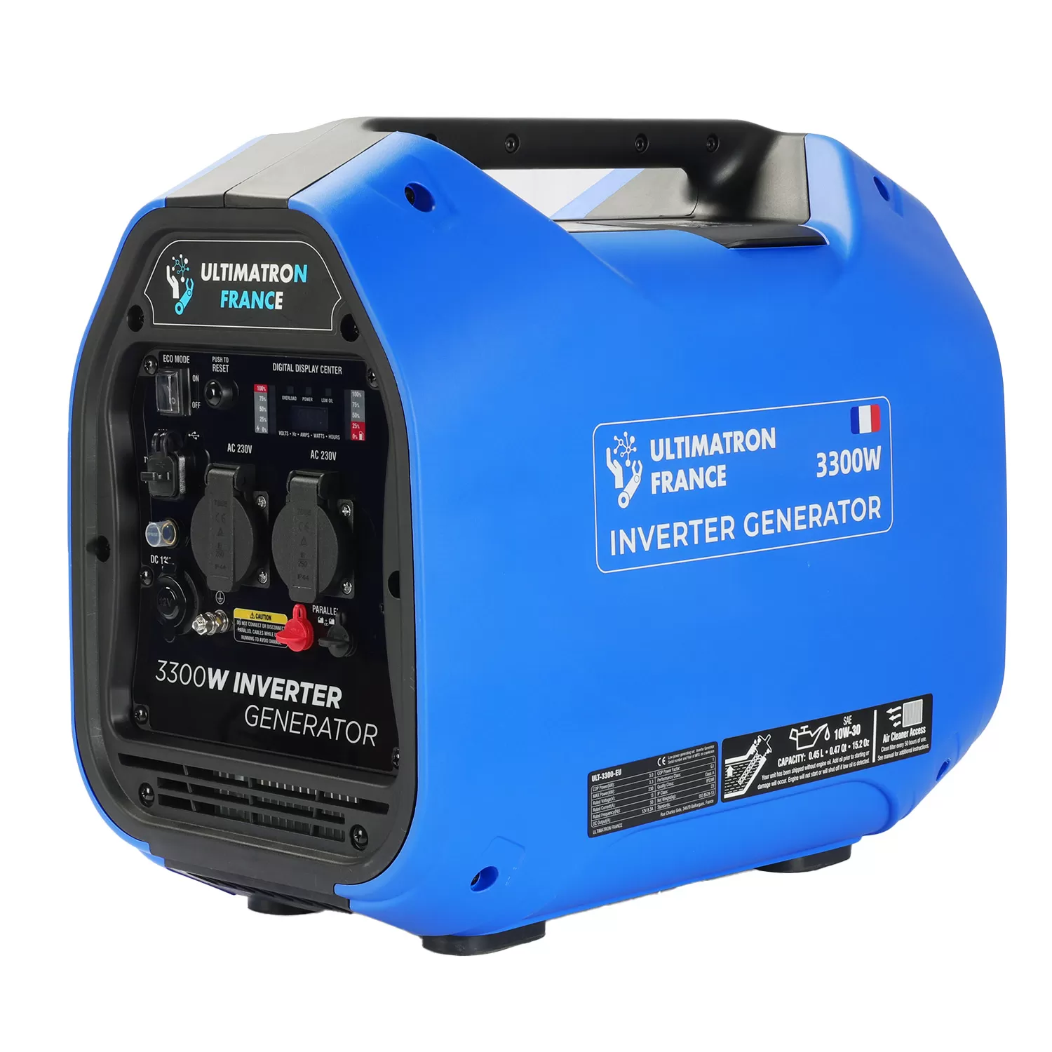 ULTIMATRON ULT-3300-EU Γεννήτρια Βενζίνης 3.3Kw Αθόρυβη Inverter