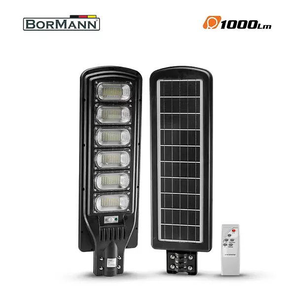 BORMANN BLF3600 Ηλιακό Φωτιστικό Δρόμου Led 300W, Αδιάβροχο Με Φωτοβολταϊκό Πάνελ 4,5V Ενσωματωμένο