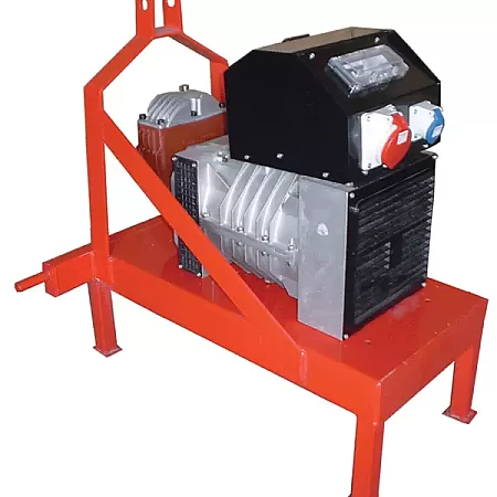 Τρακτερογεννήτρια SINCRO Τριφασική 16KVA 3000 Στροφών Με Βάση Και Πολλαπλασιαστή