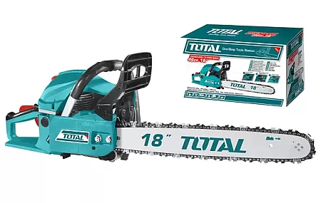 TOTAL TG5451811 Βενζινοκίνητο Αλυσοπρίονο 46cc Με Λάμα 45cm