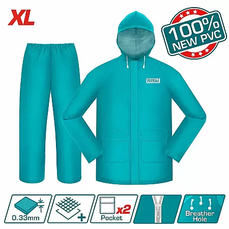 TOTAL THTRS031XL  Αδιάβροχο Κοστούμι Β.Τ. XL