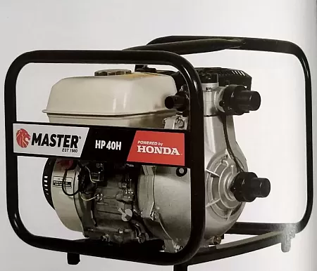 MASTER HP40H Βενζινοκίνητη Αντλία Νερού Υψηλής Πίεσης - Πυρόσβεσης Με Κινητήρα HONDA