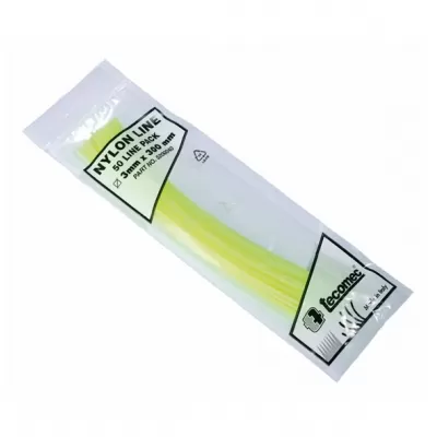 TECOMEC 05200.041 Μεσινέζα Νάϋλον Στρόγγυλη 3,3mm Μήκους 20cm - Σετ 50 Τεμαχίων