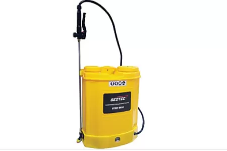 GEOTEC GTES-20B Ψεκαστήρας Πλάτης Μπαταρίας Με Δοχείο 20 lit