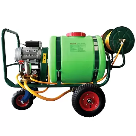 NOVA 4S-100EL Ηλεκτρικό Ψεκαστικό 3.0Hp Με Εμβολοφόρα Αντλία 40Bar - 22lit/min Με Βυτίο 80Lit