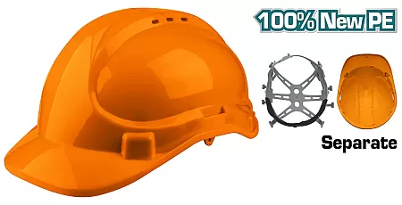 TOTAL TSP2605 Κράνος Προστασίας Πορτοκαλί