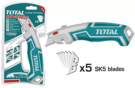 TOTAL THT5116118 Επαγγελματικό Μαχαίρι Μοκέτας 180mm