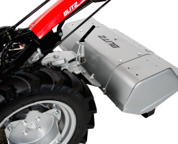 BLITZ M-150 Μοτοκαλλιεργητής Πετρελαίου Με Κινητήρα LOMBARDINI 12.2 Hp Με Μπλοκέ Διαφορικό Και Μίζα