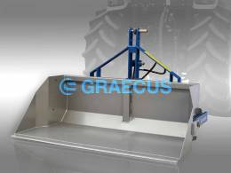 GRAECUS BM140-H Κουβάς Μεταφοράς Αναρτώμενος 0,35 m³ Με Υδραυλική Ανατροπή