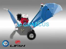 GRAECUS KB10L Βενζινοκίνητος Θρυμματιστής Κλαδιών Με Κινητήρα LIFAN 6,5 HP