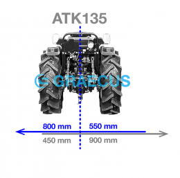 GRAECUS ATK135-H Υδραυλικός Καταστροφέας 135cm Με Τρελό