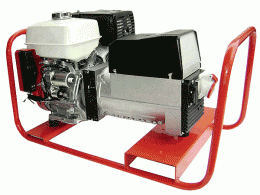 SINCRO 8.5 KVA Γεννήτρια Βενζίνης Τριφασική Με AVR Με Κινητήρα HWASDAN