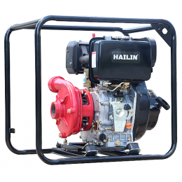 HAILIN HL80HCLE Αντλητικό Συγκρότημα Πετρελαίου 9.6Hp Υψηλής Πίεσης Με Μαντεμένια Αντλία 3" Με Μίζα