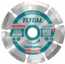 TOTAL TAC2112301 Διαμαντόδισκος Universal Φ220 Χ 22,2mm